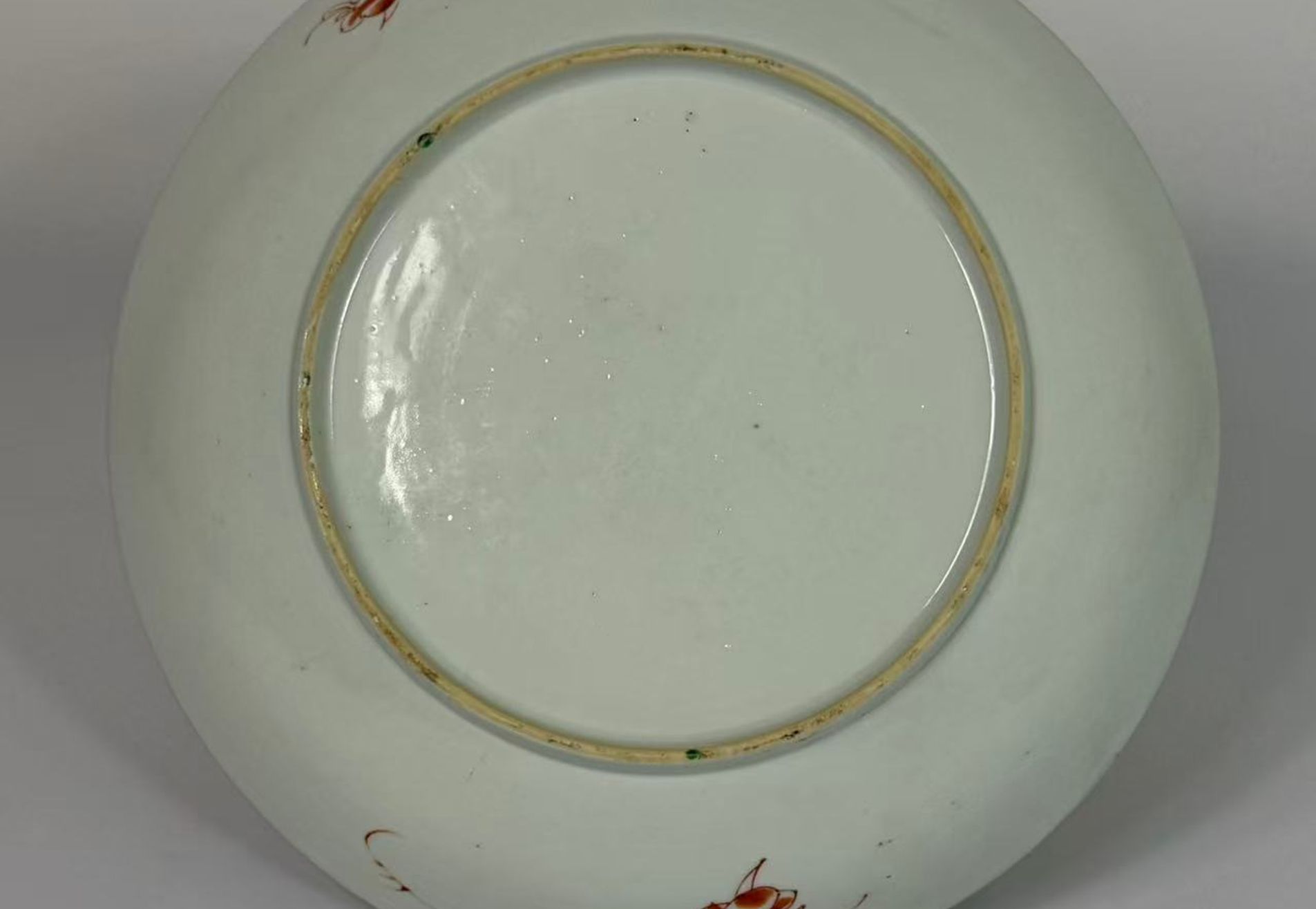 027 Kangxi Period Famille Verte Floral Charger, Qing Dynasty