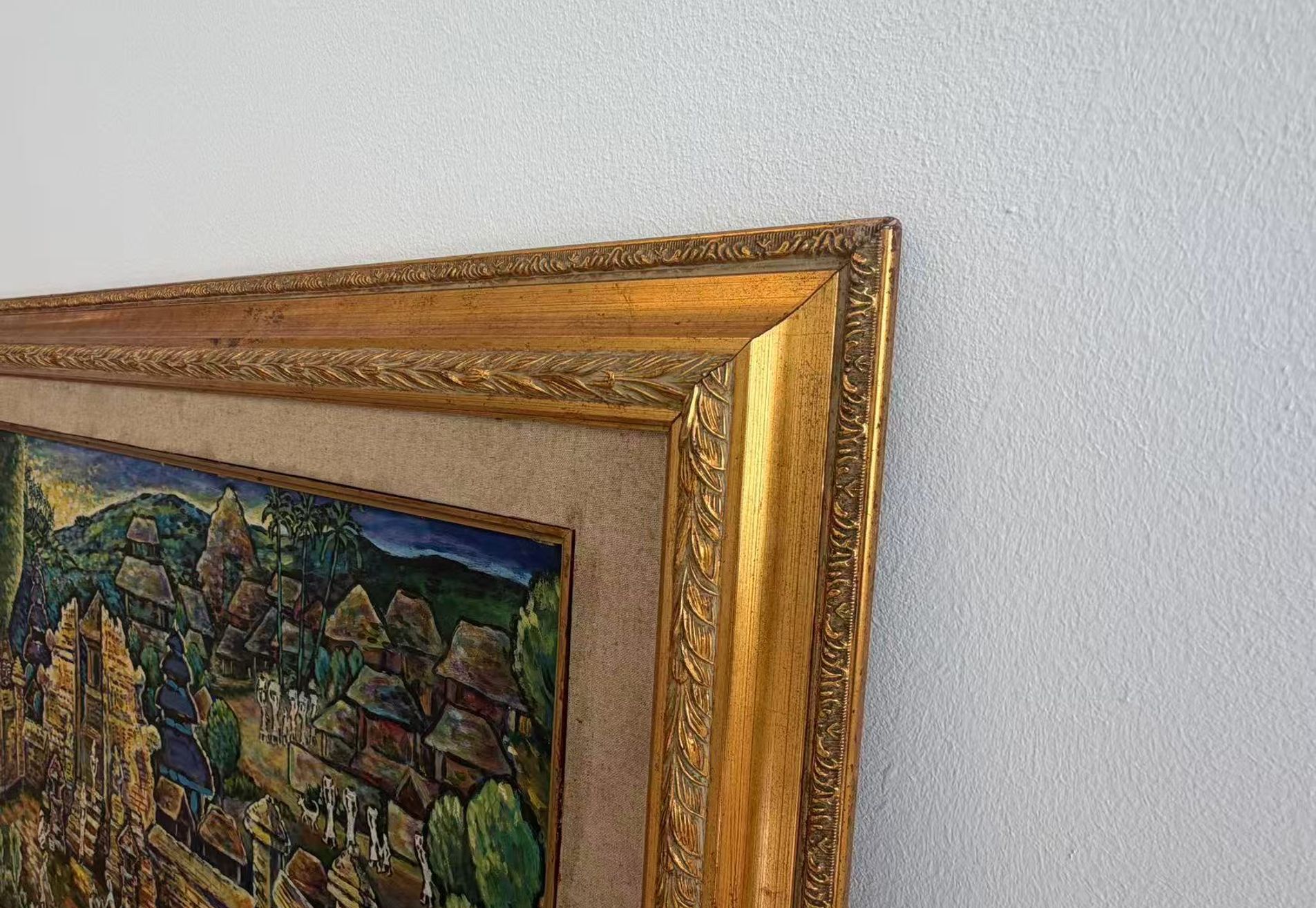 022 A painting by the legendary Balinese artist Ari Smit