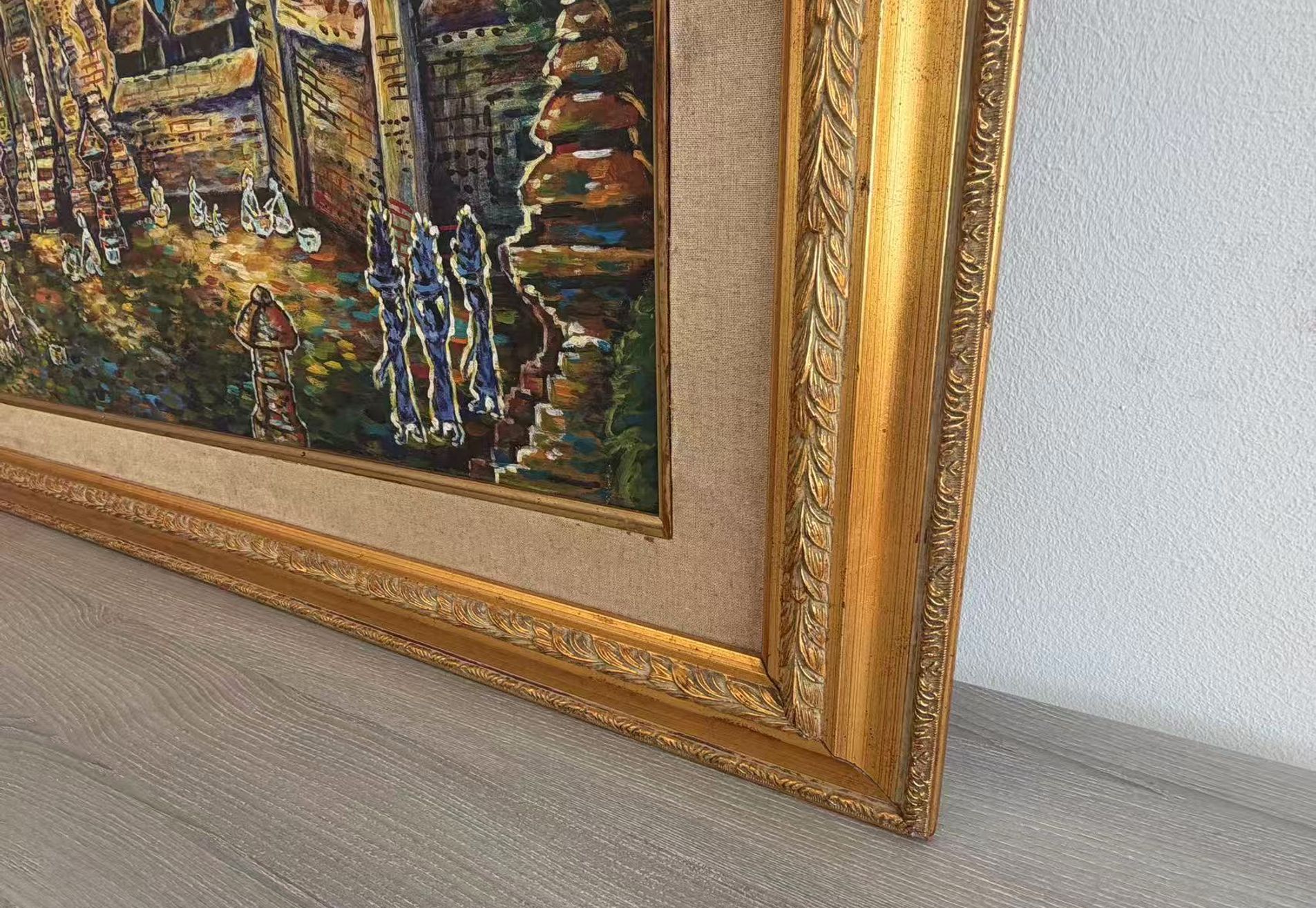 022 A painting by the legendary Balinese artist Ari Smit